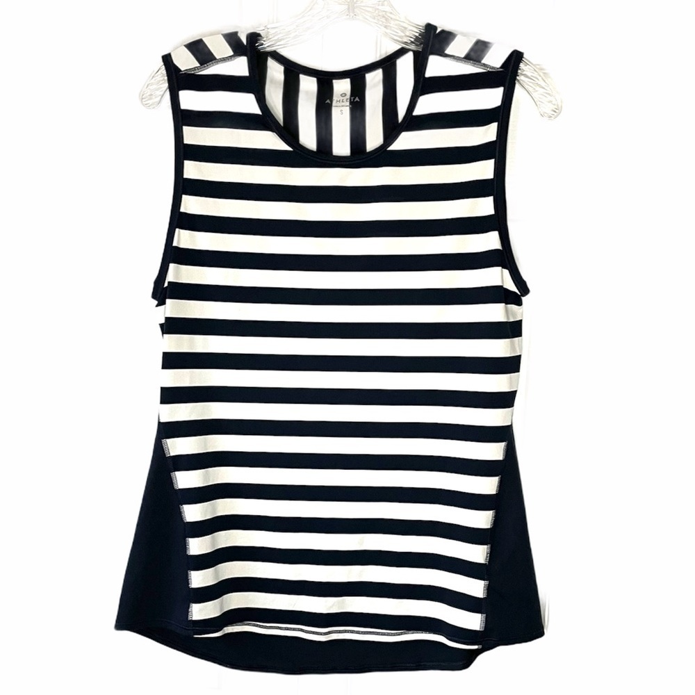 Athleta Ocean Stripe Tank Top Size S